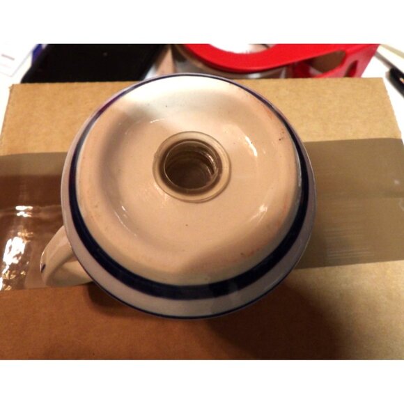 Delft Holland Ceramic Windmill Blue and White Salt & Pepper Shaker - Picture 5 of 5